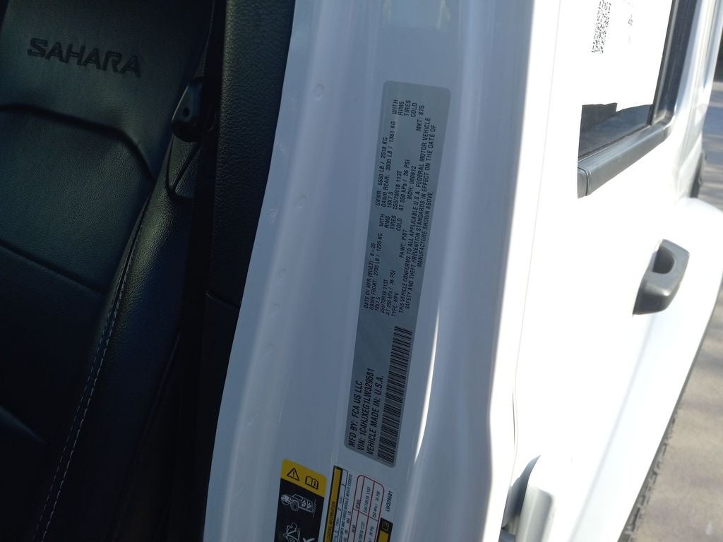 2020 Jeep Wrangler Unlimited Sahara 4X4