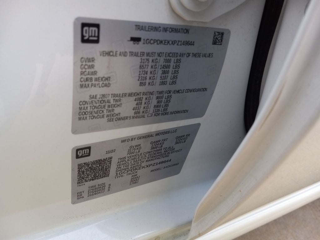 2023 Chevrolet Silverado 1500 LT (2FL)