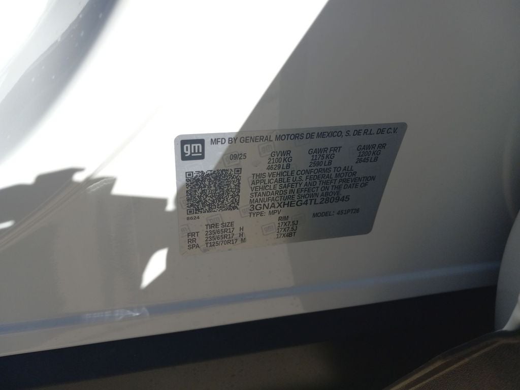 2026 Chevrolet Equinox LT