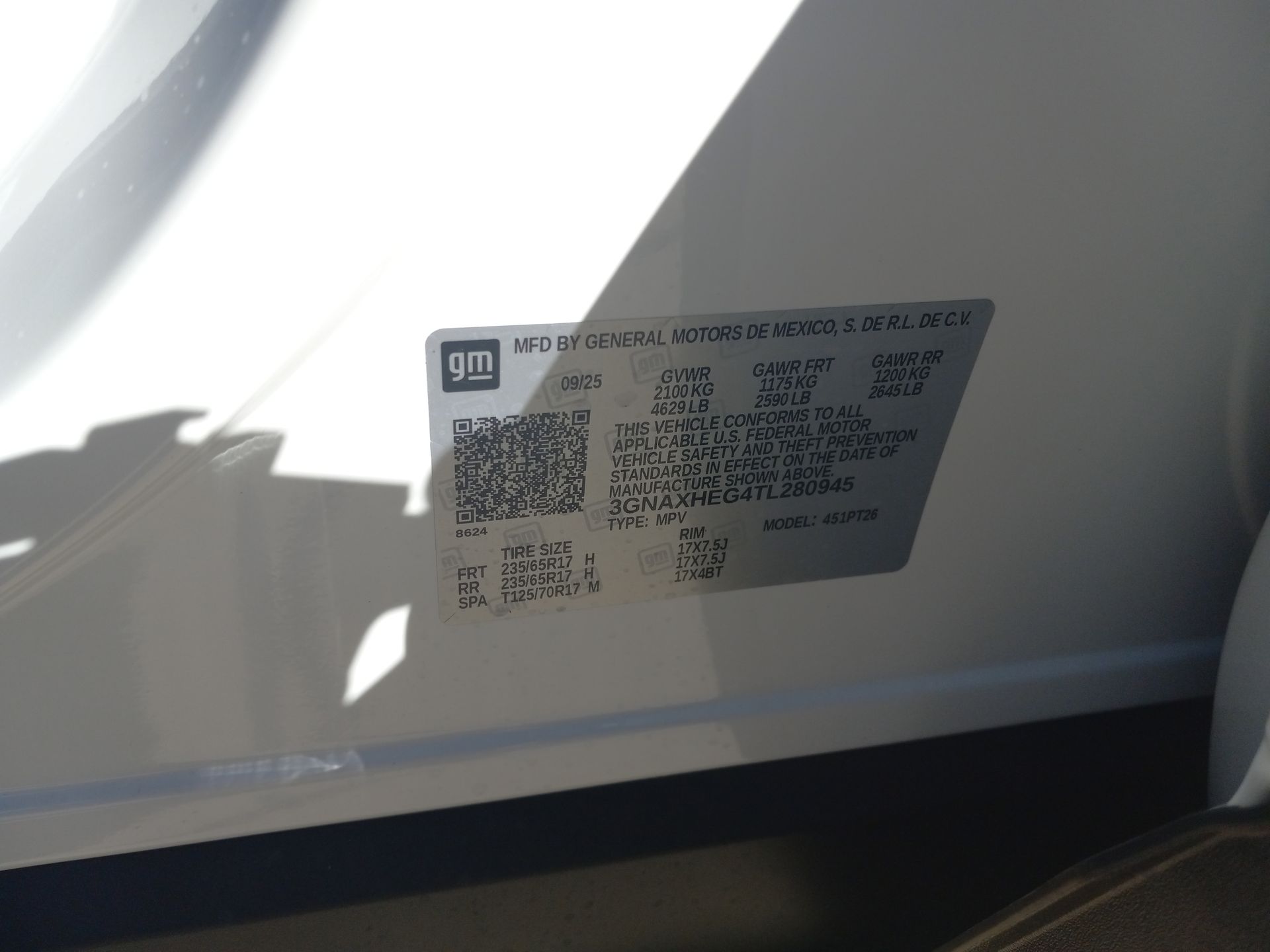 2026 Chevrolet Equinox LT