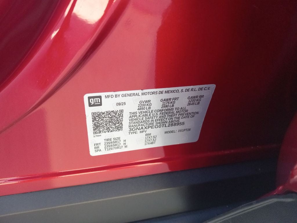 2026 Chevrolet Equinox LT