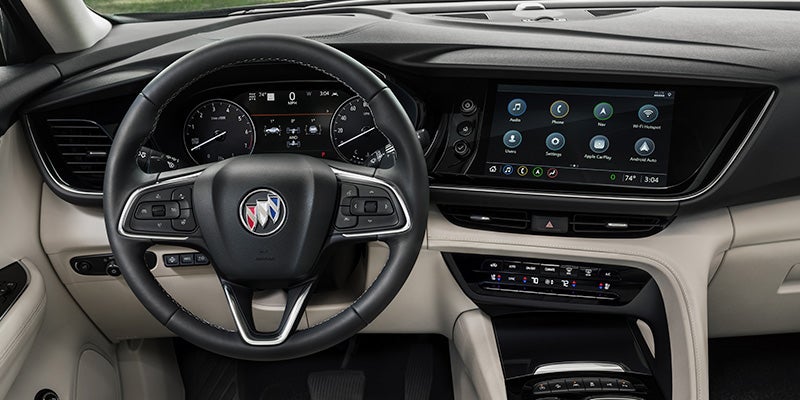 Interior of GMC Buick Envision