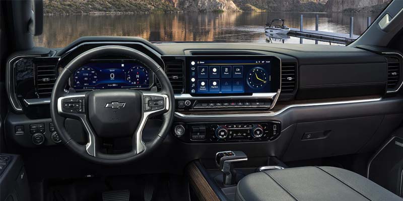 Interior of Chevy Silverado 1500