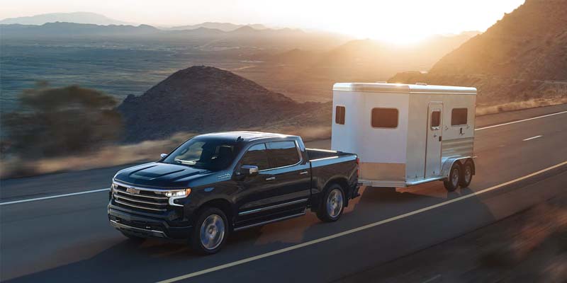 Chevy Towing a Trailer