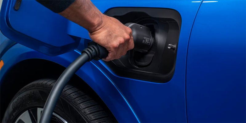 Chevrolet Equinox EV Being Charged