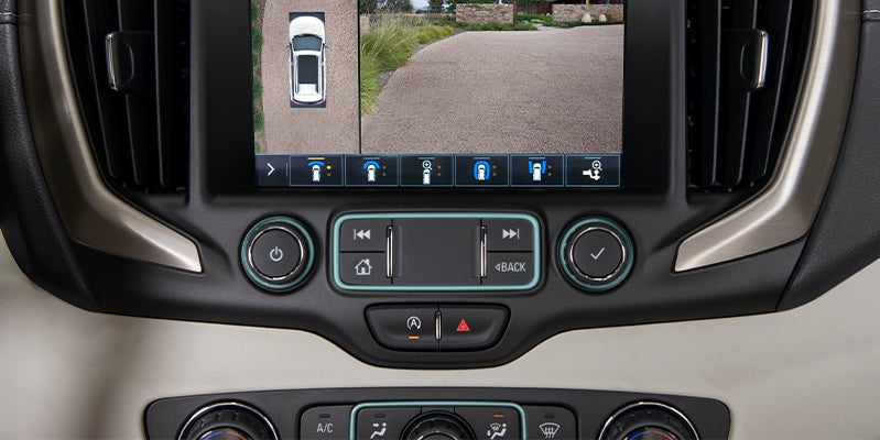 GMC Terrain's Backup Camera in Use